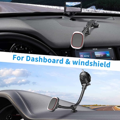 Gooseneck Universal Magnetic Car Phone Mounts 6pcs N45 360 Degree Rotation
